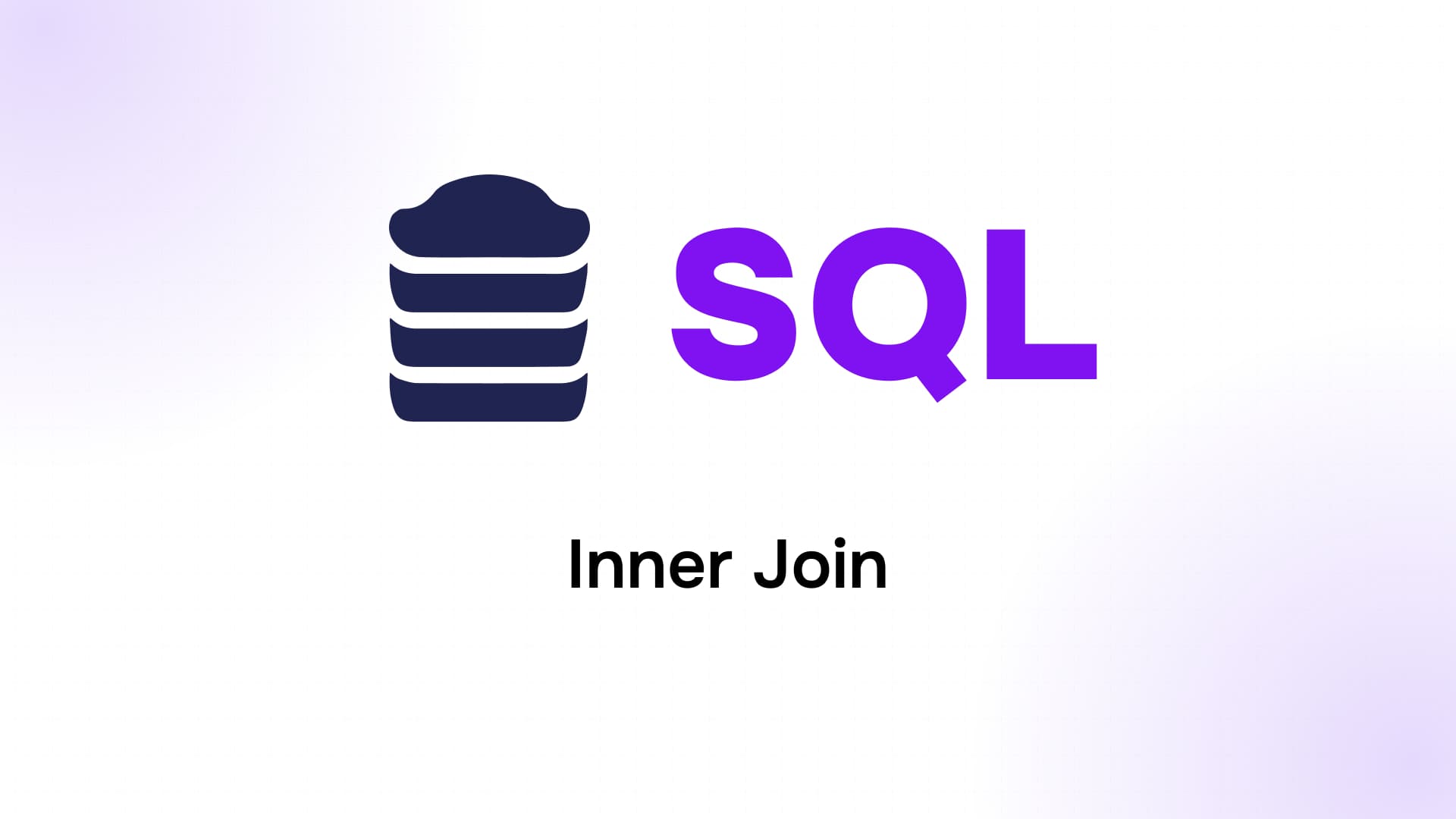 SQL : Inner Join