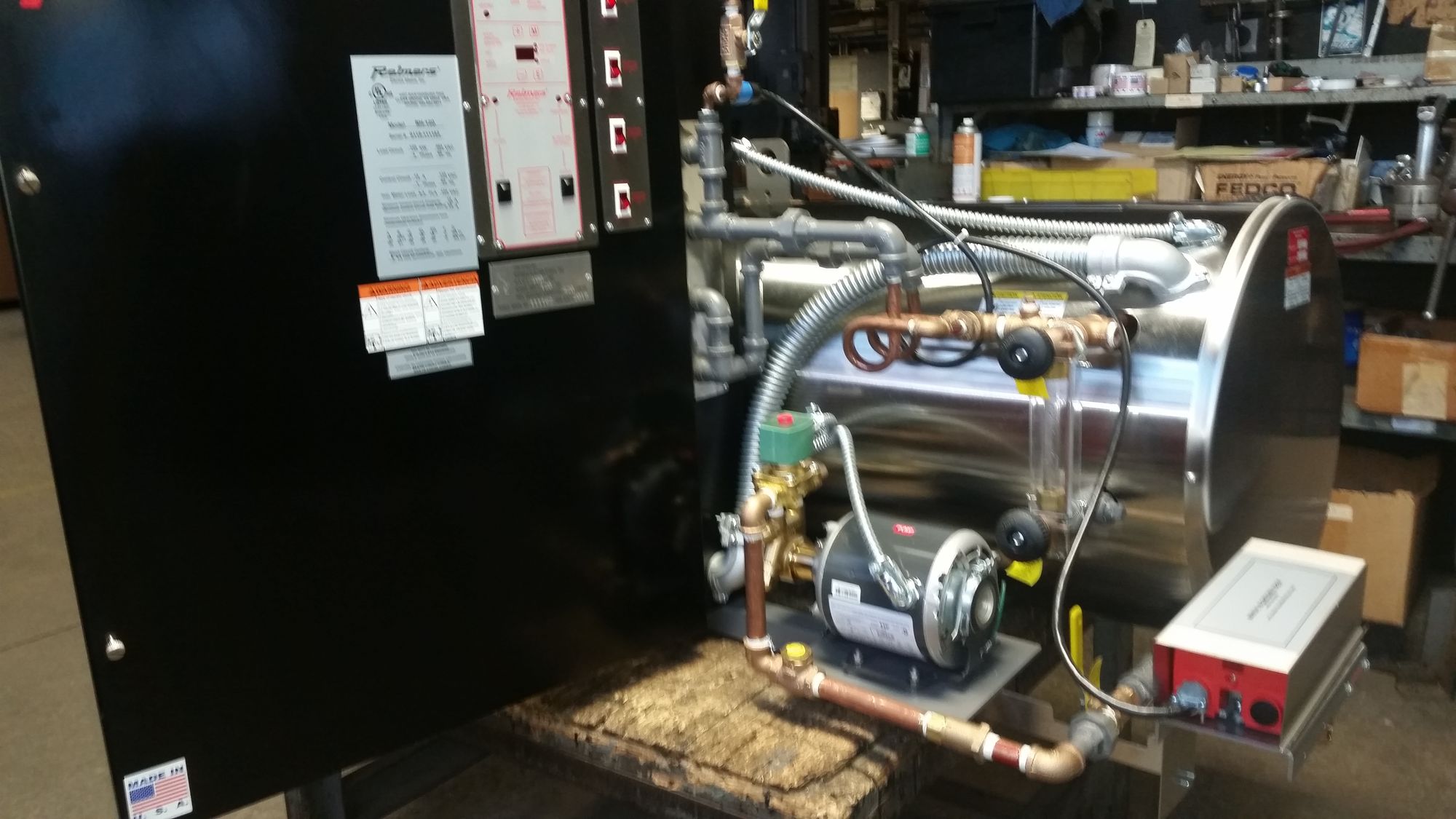 Electric Steam Boiler and Electric Water Heater Startup Sheet