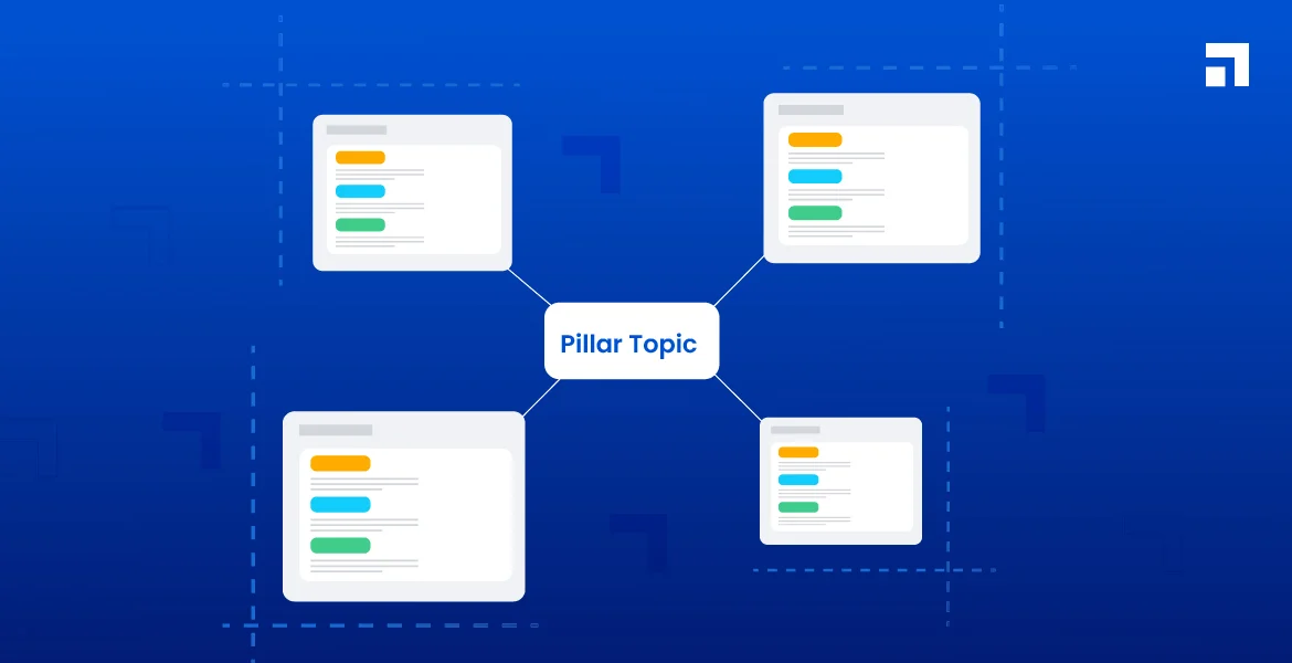 Content pillar structure and cluster topics