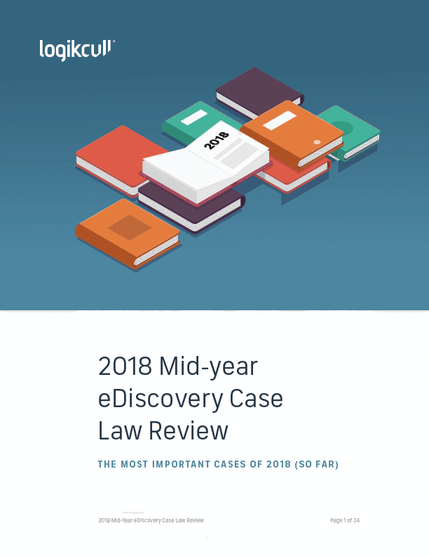 2018 Mid-Year Case Law Review