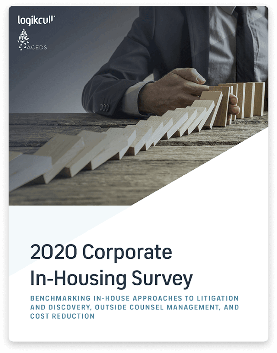 Cover of the Corporate In-Housing Survey