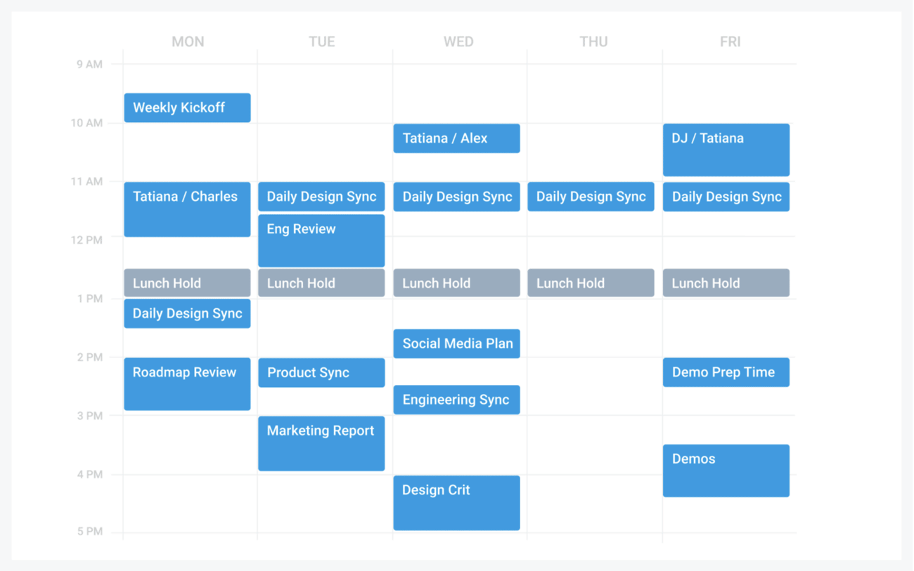 Improve your calendar with more focus time