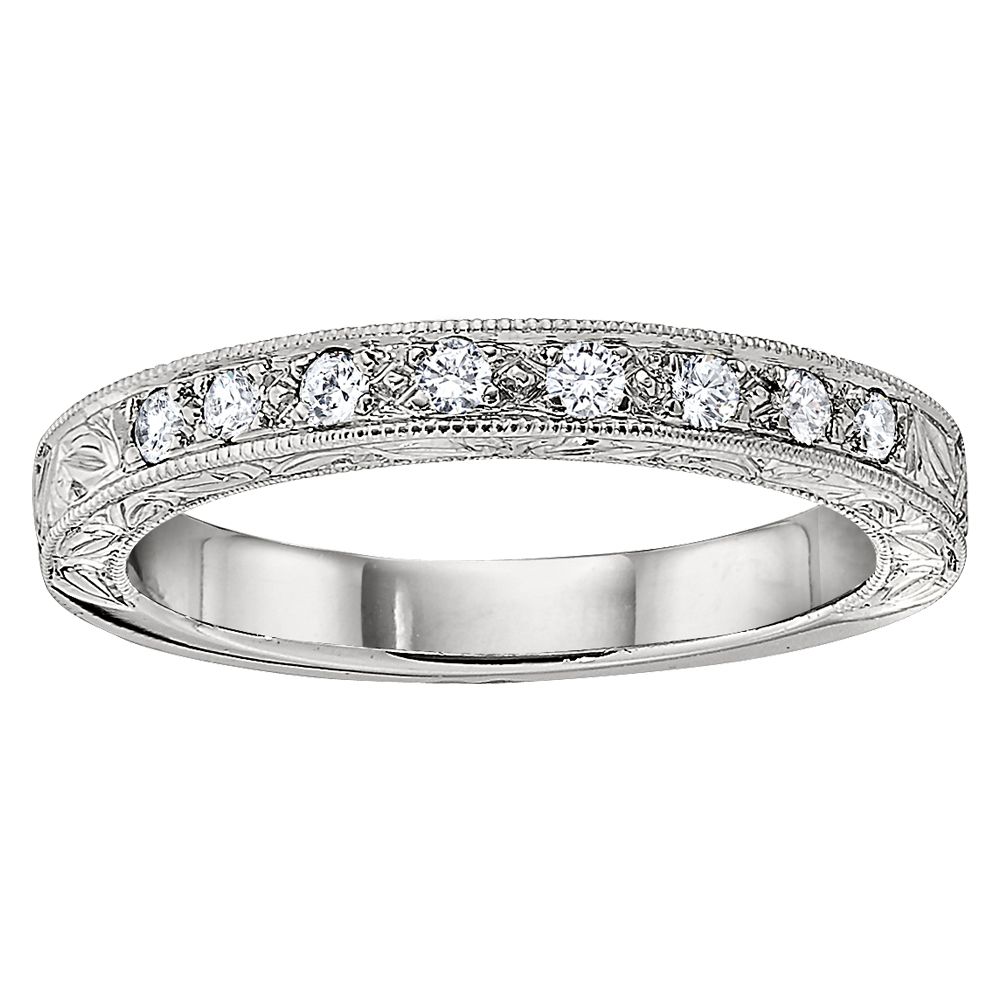Engraved Wedding Bands with Diamonds: Personalize Your Eternal Promise