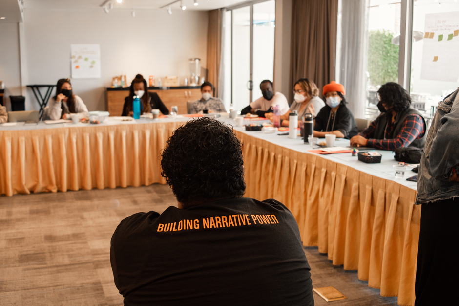 People meeting in a conference room