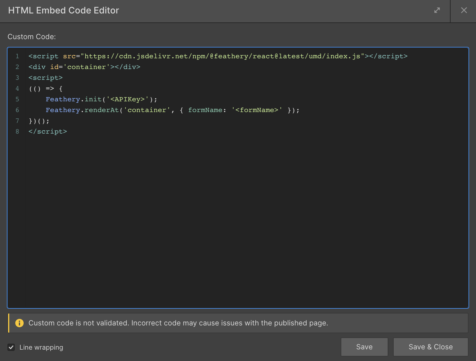 How to Embed a Form in Webflow