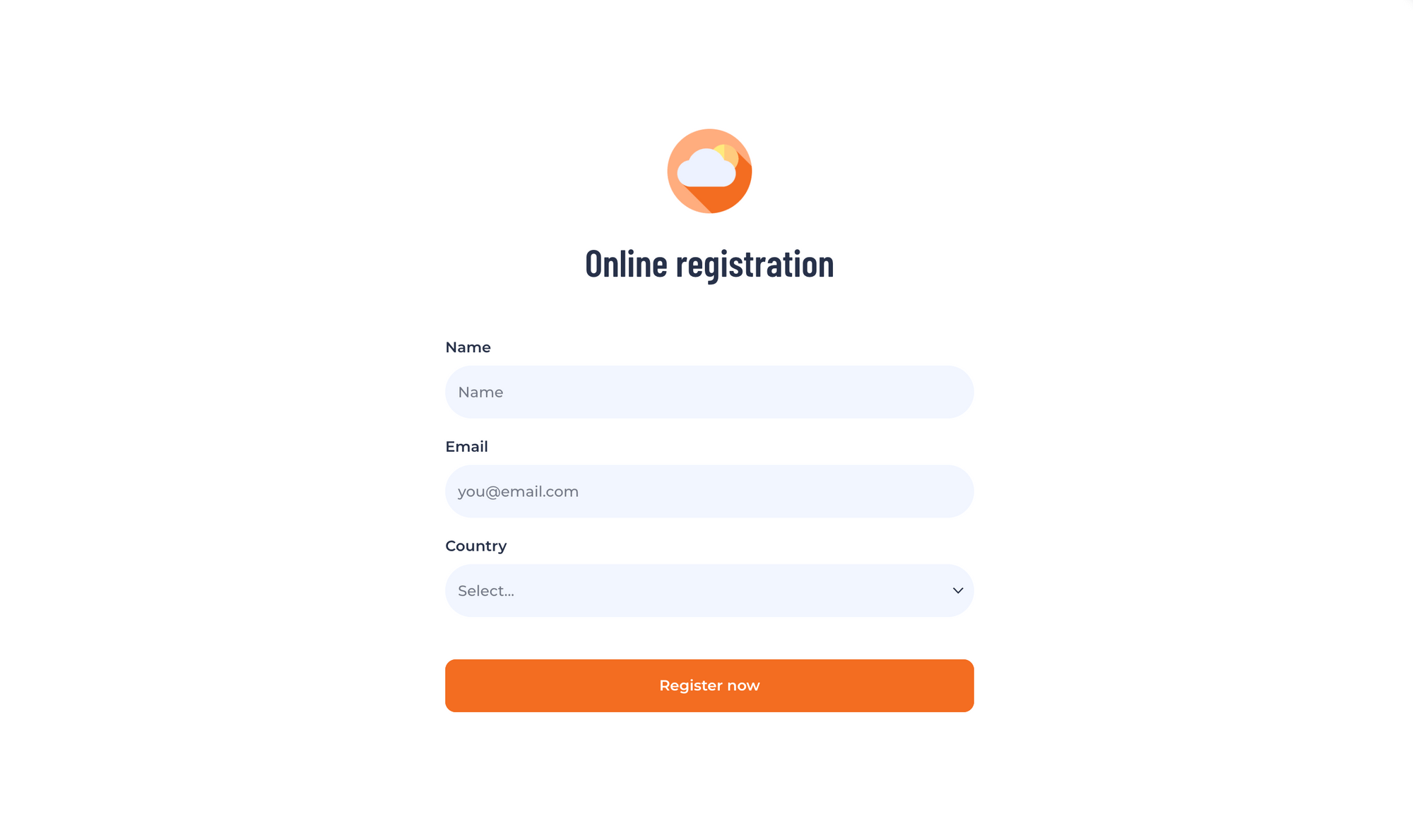 Online Registration Form Template | Feathery