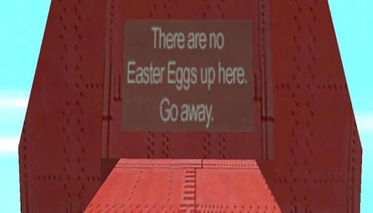 No Easter Egg here Grand Theft Auto