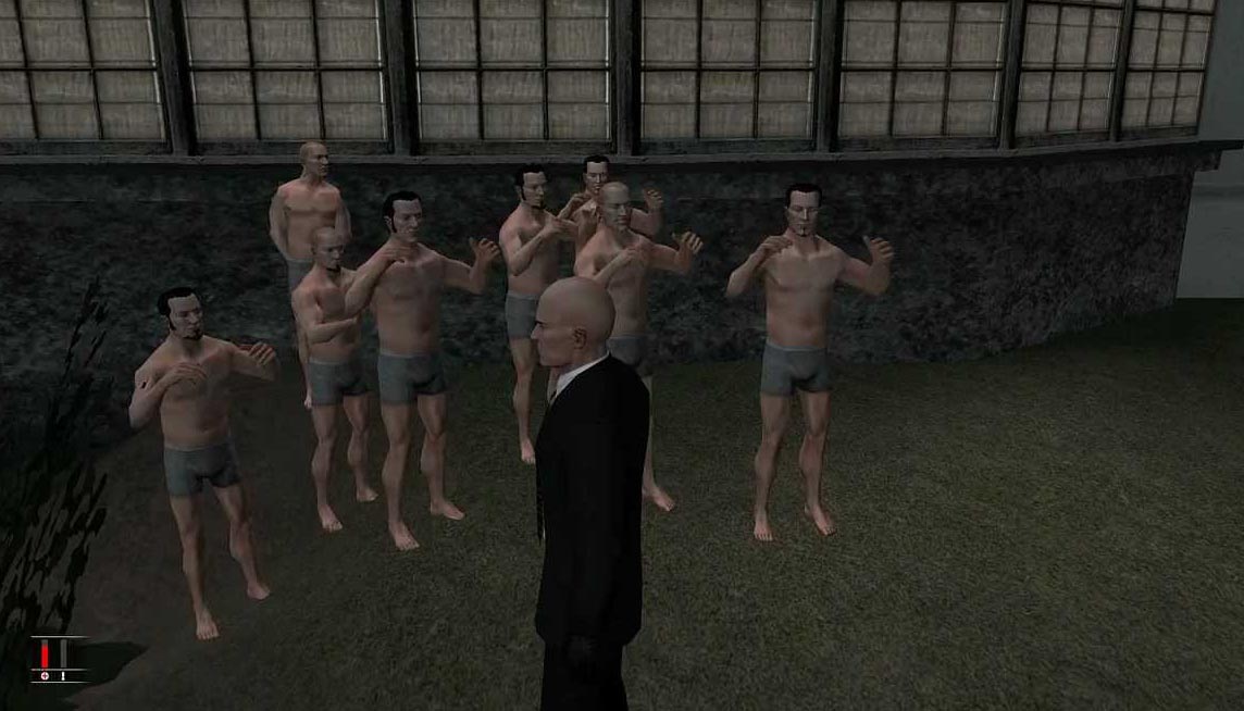 Hitman 4 Easter Egg Men in boxers