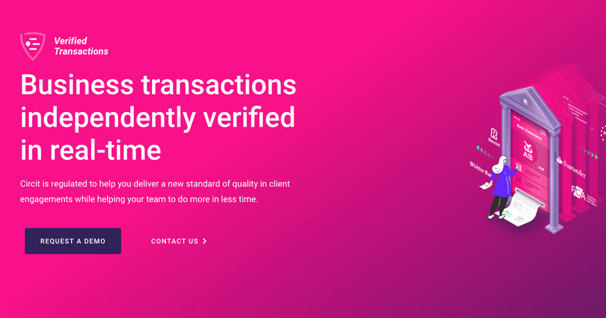 Circit Verified Transactions Open Banking connections