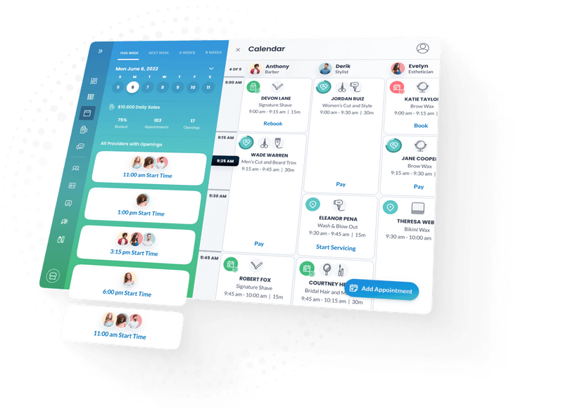 Employee Mobile App for Salons & Spas Zenoti