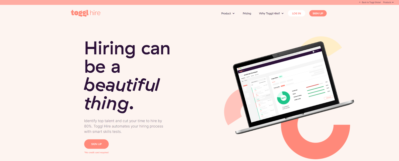 code assessment tool - toggl hire