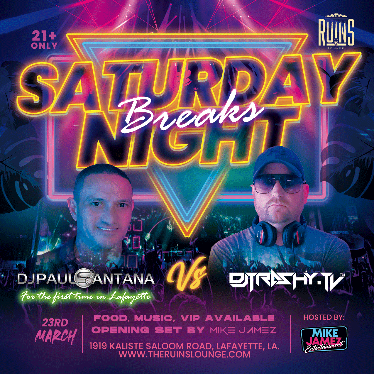 The Ruins Lounge Lafayette, LA