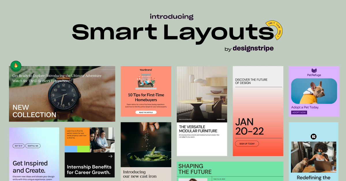 Smart Layouts | Create On-Brand Social Media Content in Seconds