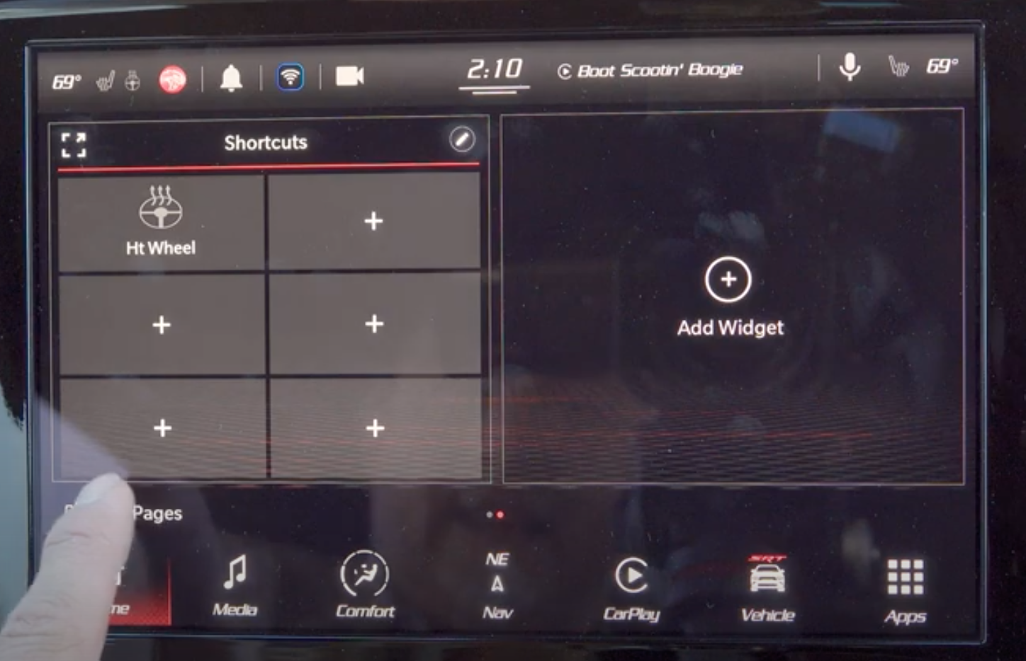 2021 Dodge Durango Infotainment Settings Display Settings