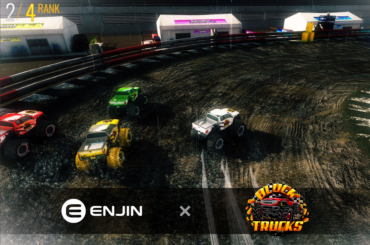BlockTrucks: Play-to-Earn Offroad Racing Game Joins Enjin