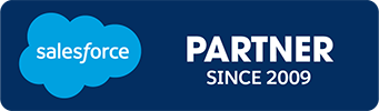 Salesforce Partner since 2009 logo
