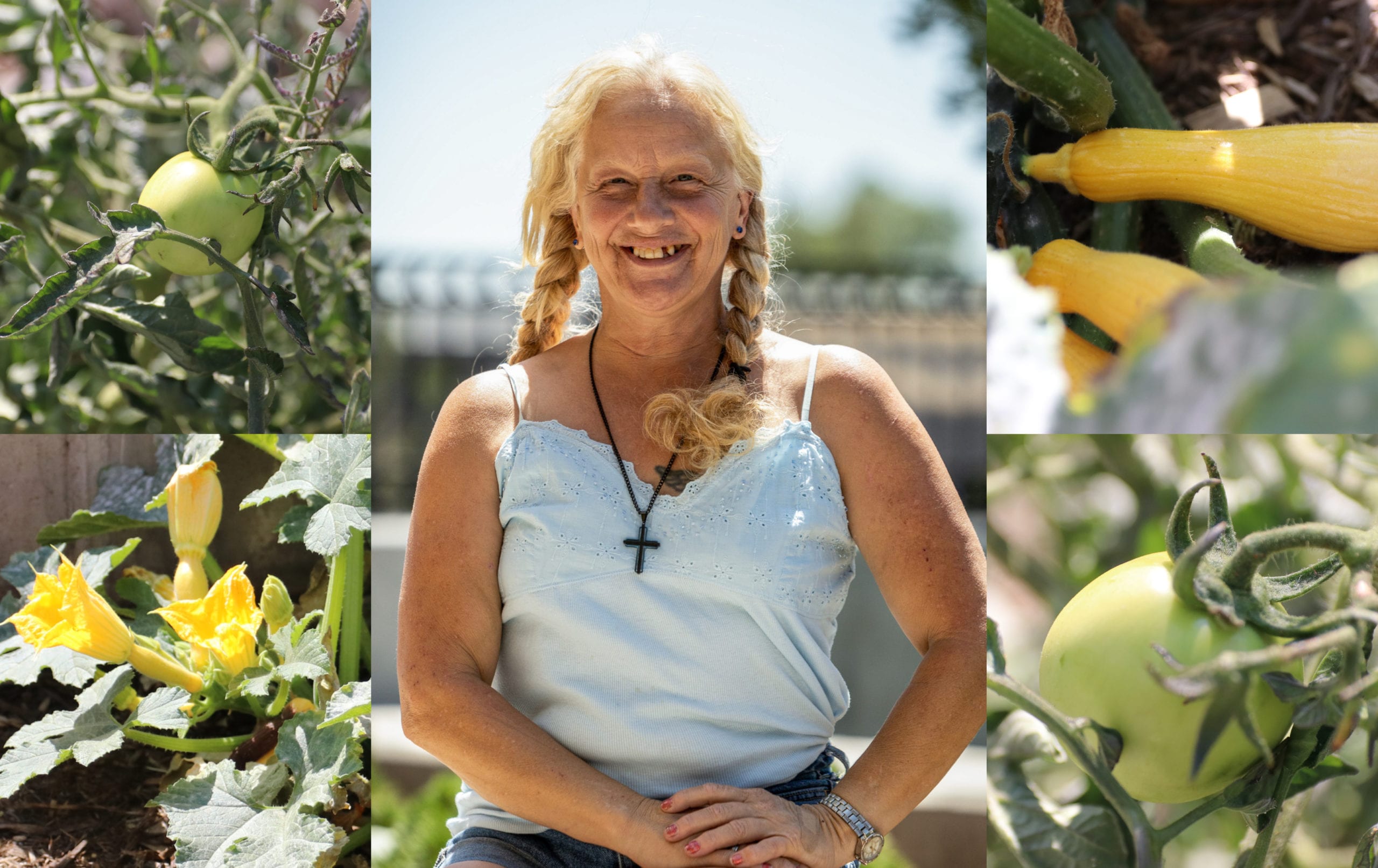 Guest's vegetable garden grows hope for new life: Grace's story of finding faith and silver linings