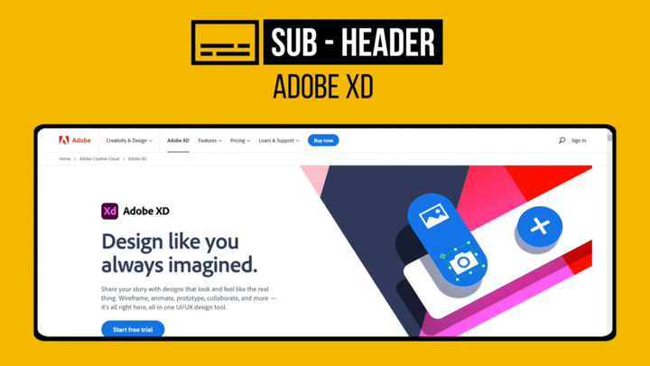 adobe xd example