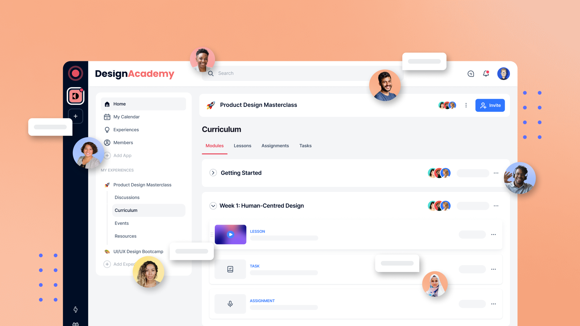 Cohort-based course on the Disco platform