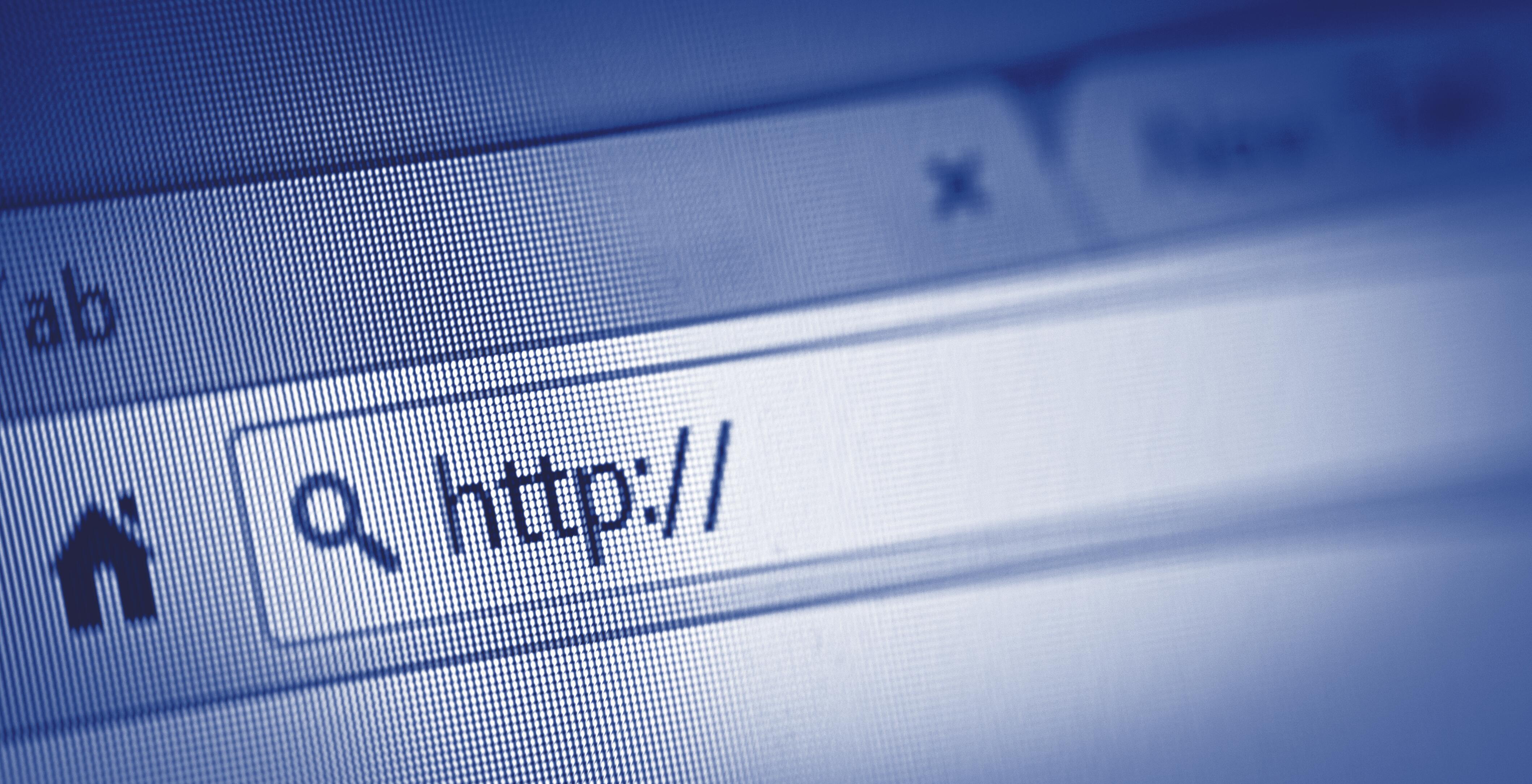 bar URL dengan kata http://