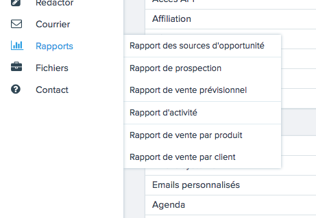 rapport d'opportunités