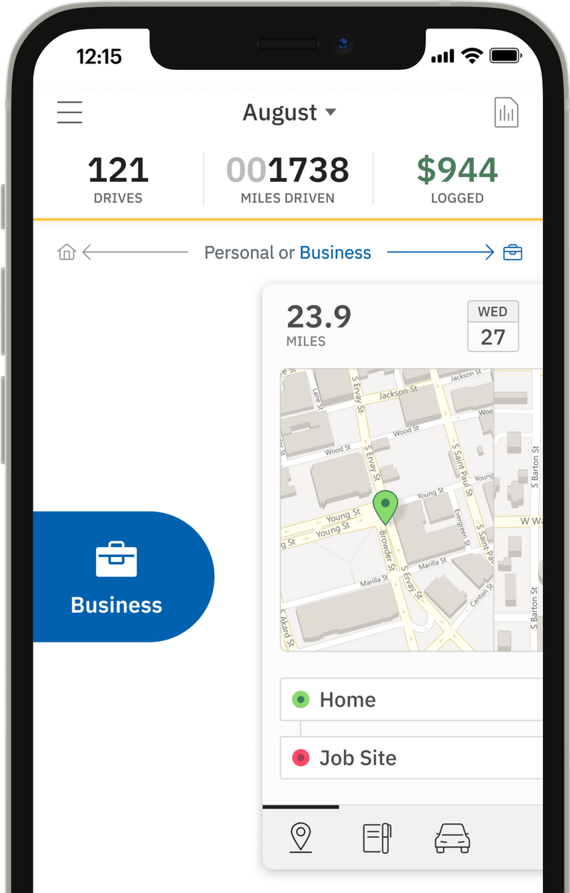Mileage Tracker App Best Car Mile Counter MileIQ