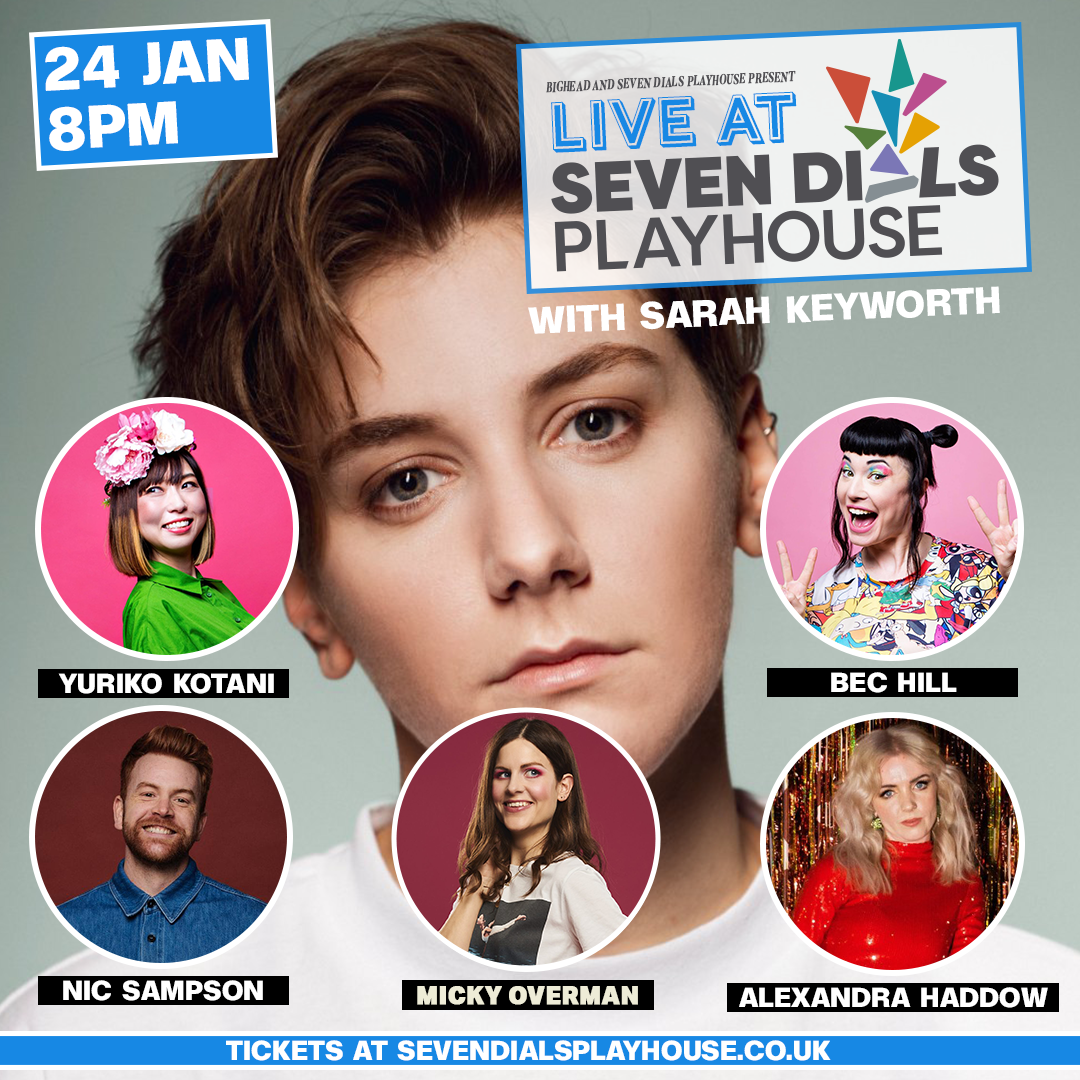 Live at Seven Dials Playhouse with Sarah Keyworth
