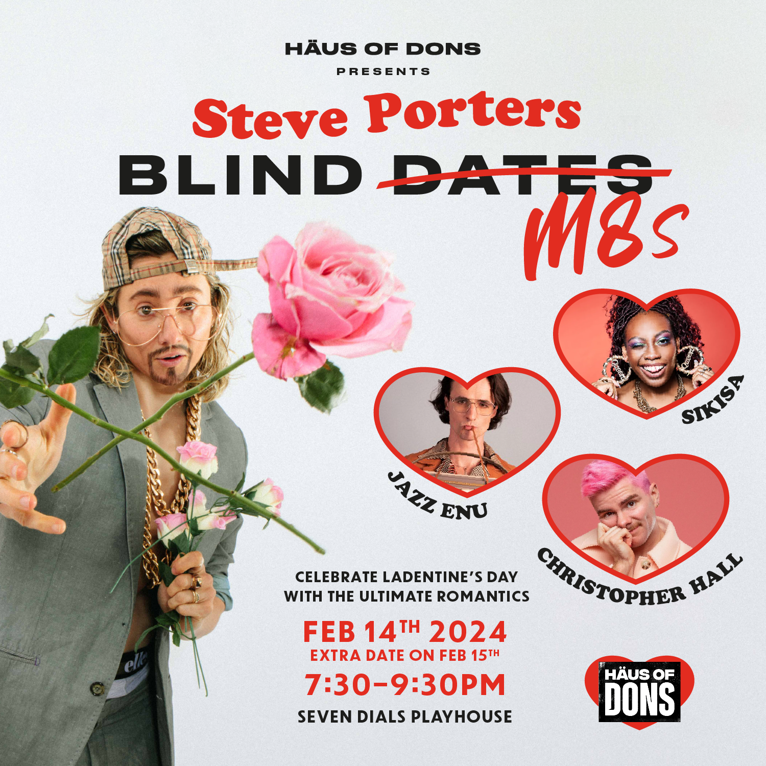 Steve Porters: Blind M8s