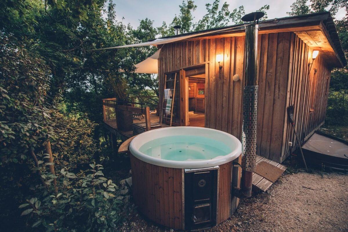 Mini jaccuzzi Influence Society Hôtel
