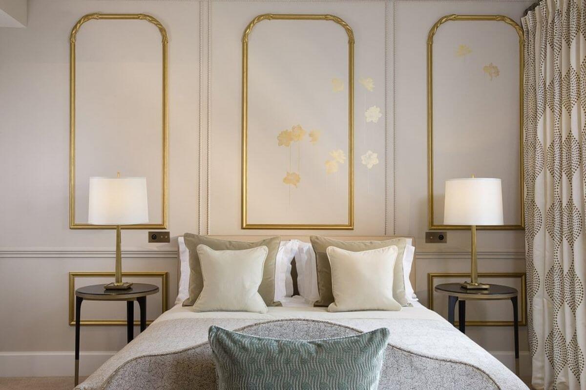 Chambre avec lit Hôtel Le Narcisse Blanc Influence Society Hôtel Agence de marketing numérique