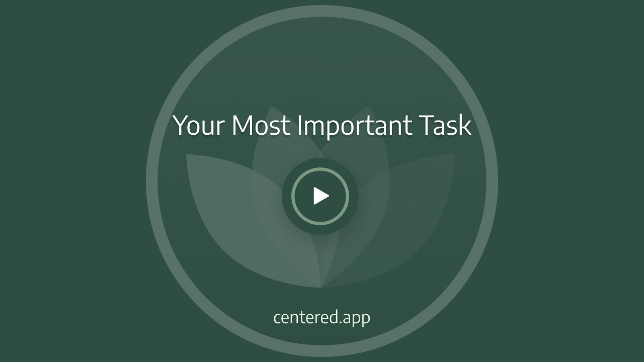 centered app