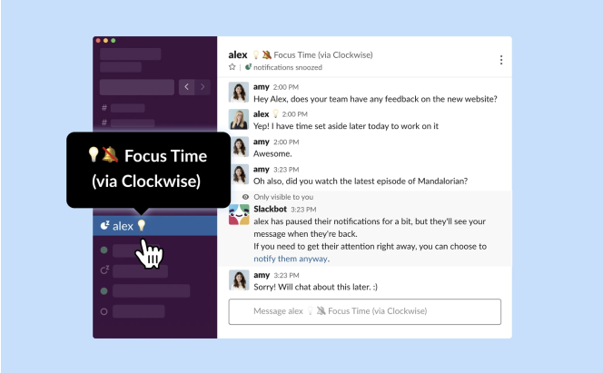 Slack calendar status sync