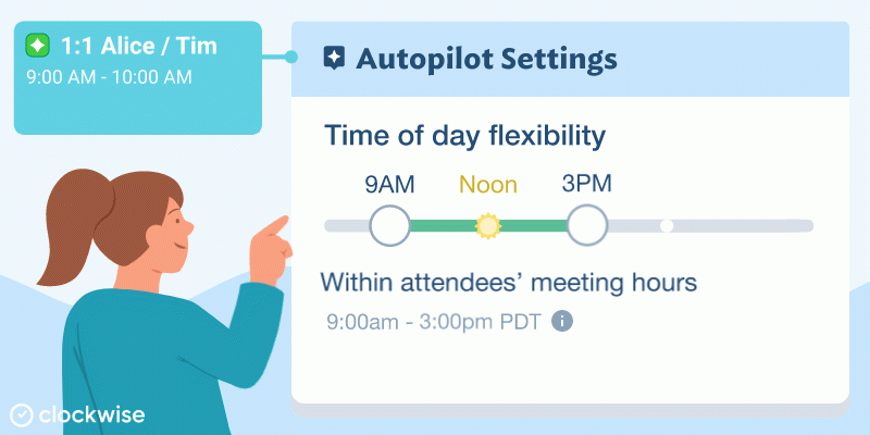 gif showing Autopilot move ranges