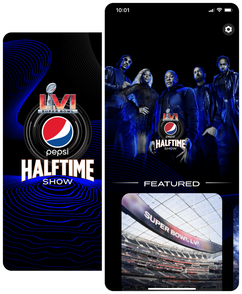 Pepsi Halftime Show Creating a Companion Digital Experience