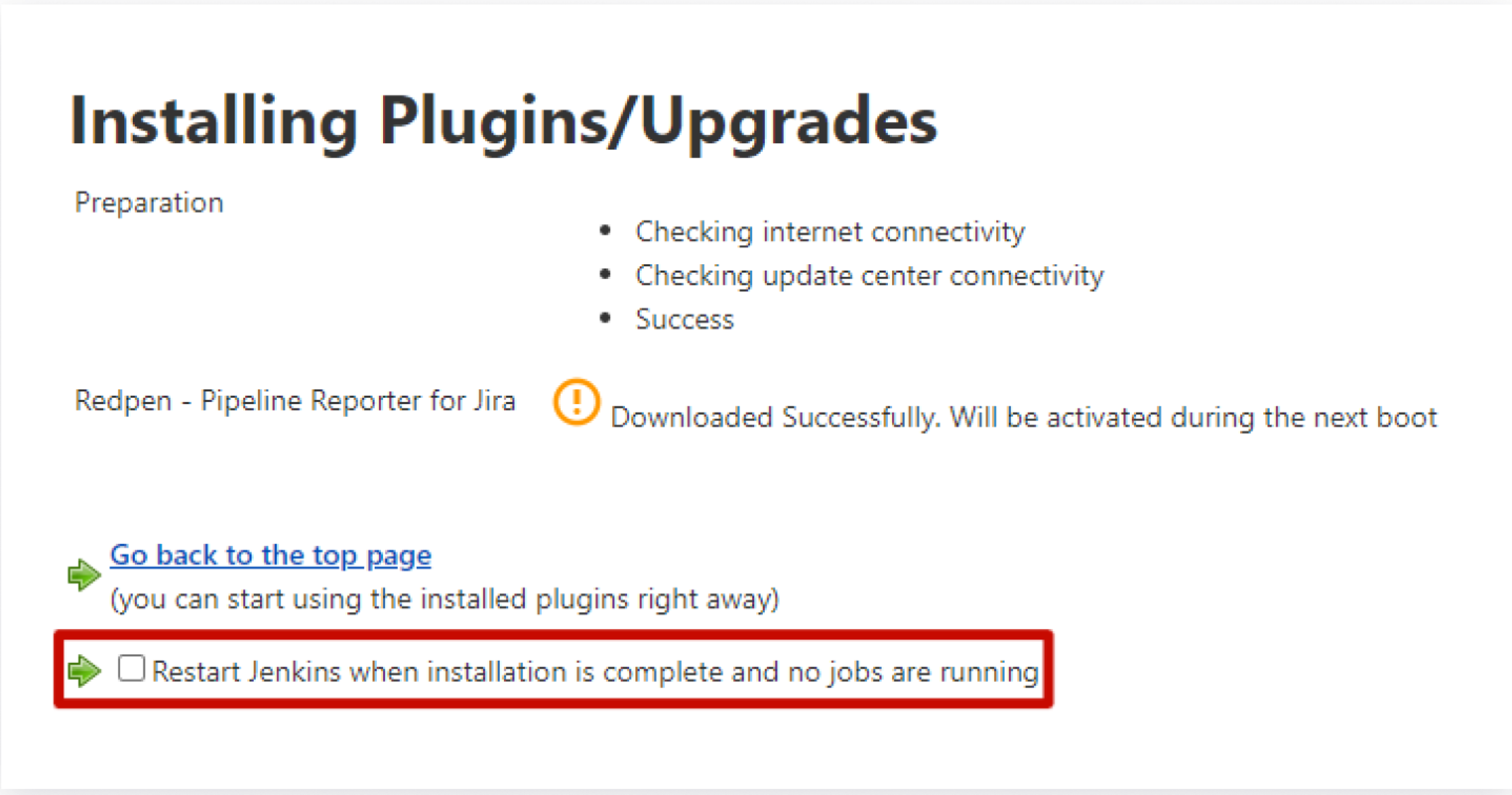 Install Redpen - Pipeline Reporter for Jira Plugin | Redpen