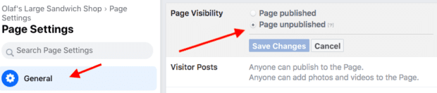 Publish Page