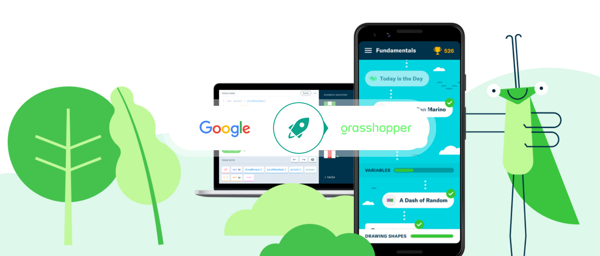 Google’s Grasshopper: A free coding 101 guide for beginners