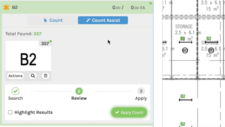 Count Assist Count Assist - Groundplan