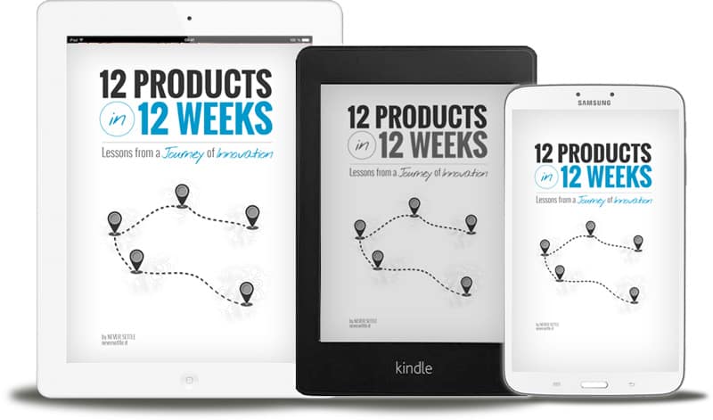 12 Products In 12 Weeks eBook