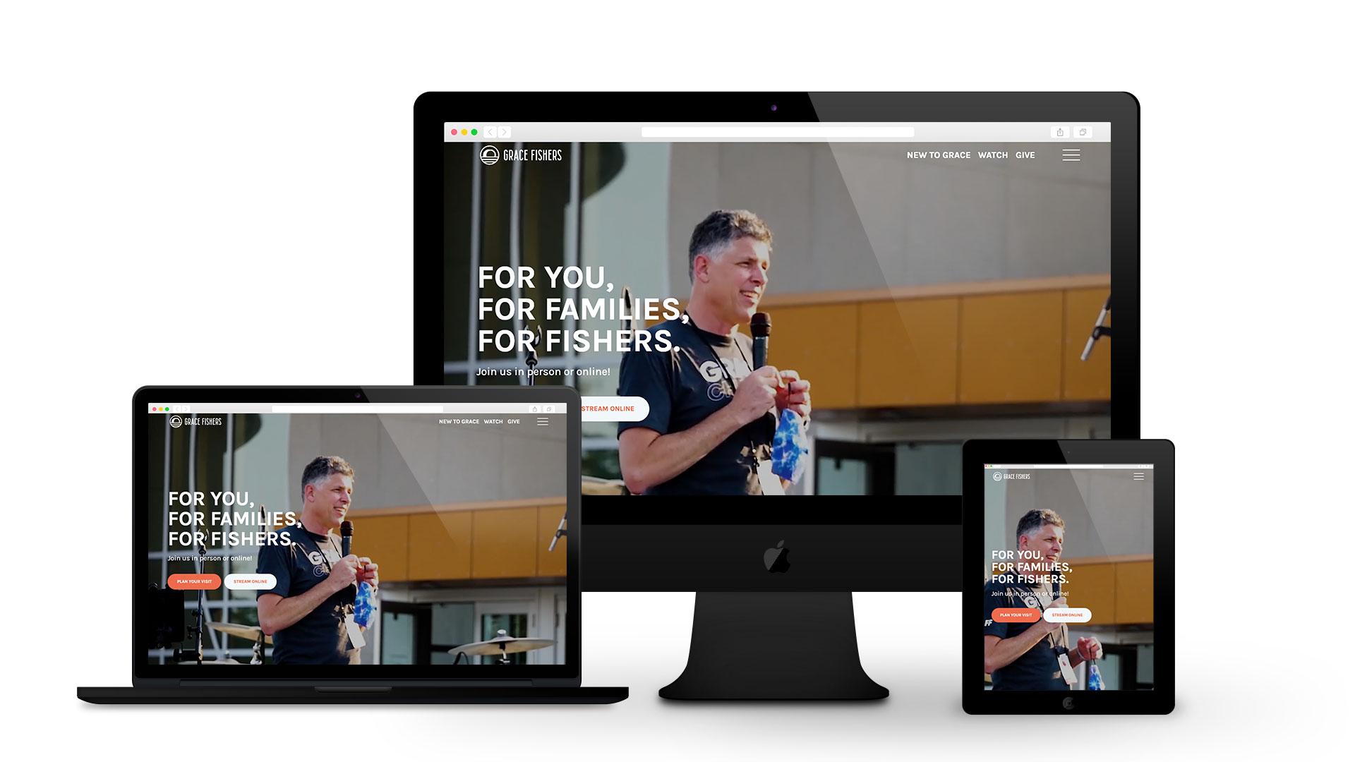 Custom Webflow website for a new Church