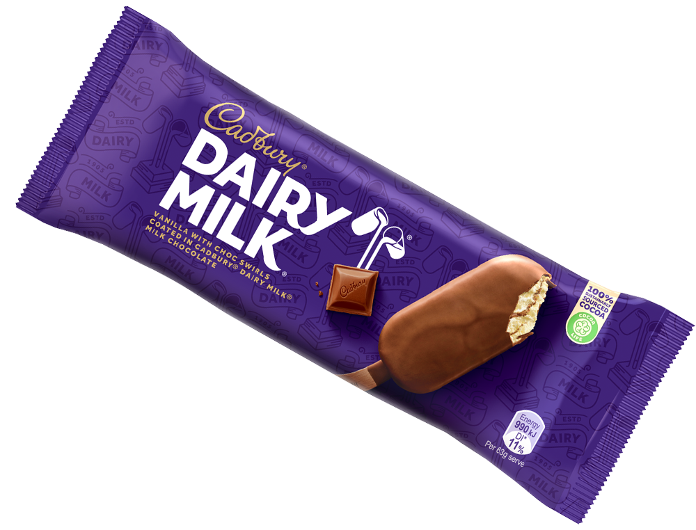 Cadbury® Dairy Milk® Vanilla Tip Top