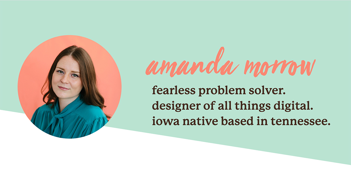 Amanda Morrow - Independent Product Designer (UX/UI)