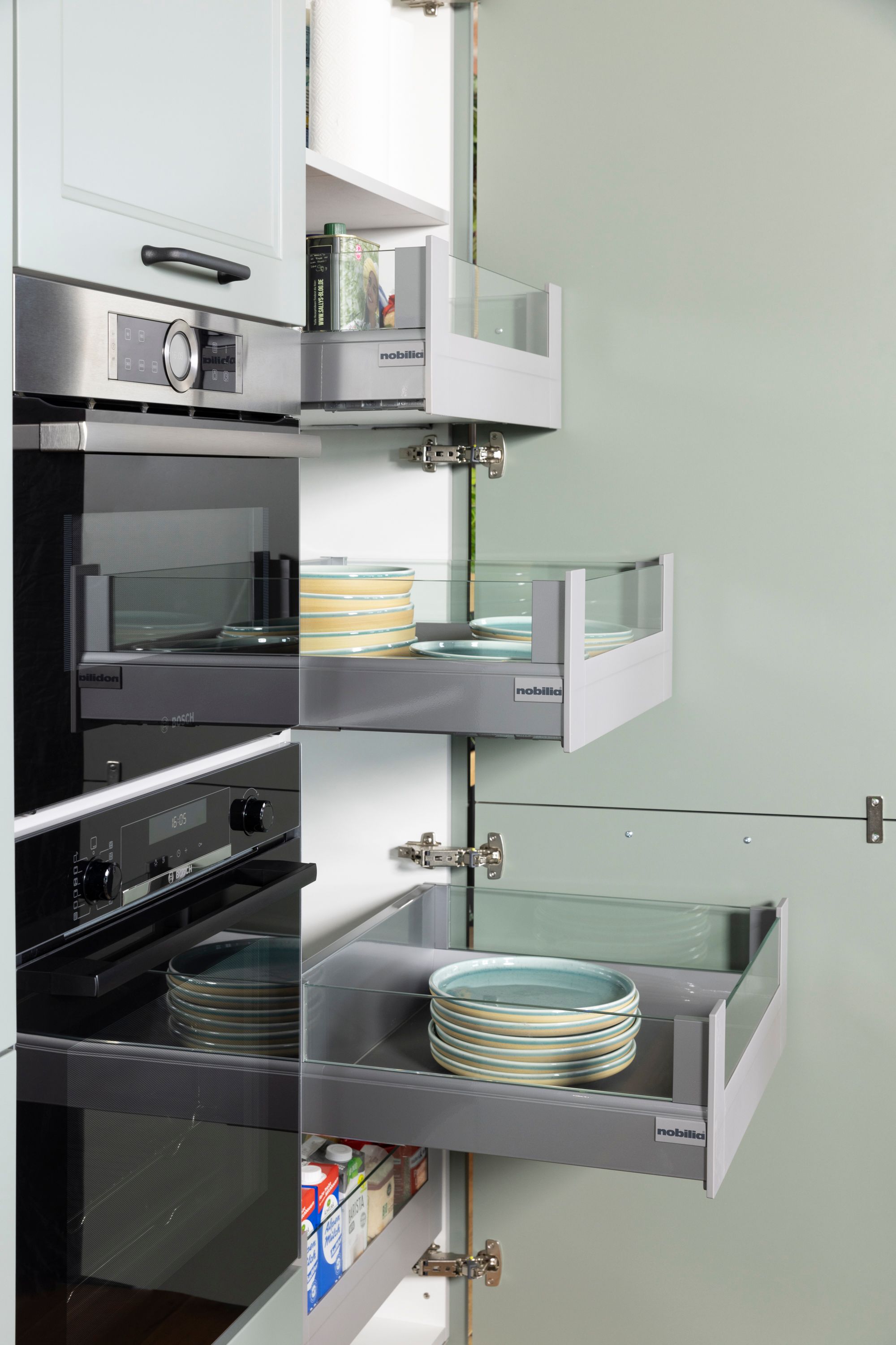 Nobilia Hochschrank Geschirrspuler Und Backofen