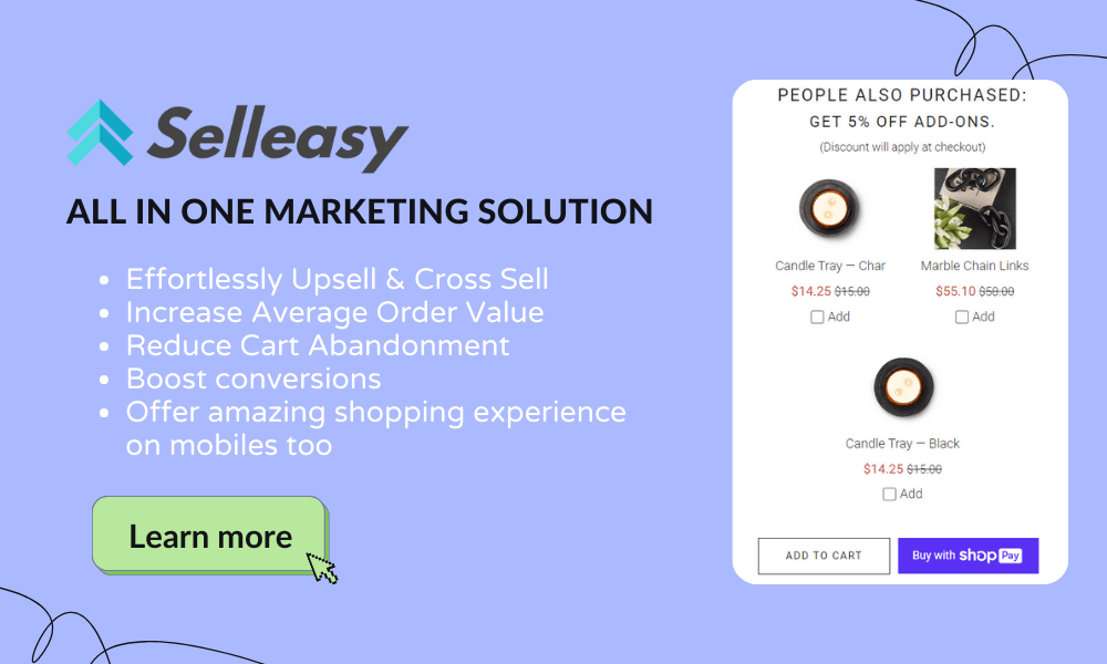 Upsell & Cross Sell ‑ Selleasy by LogBase