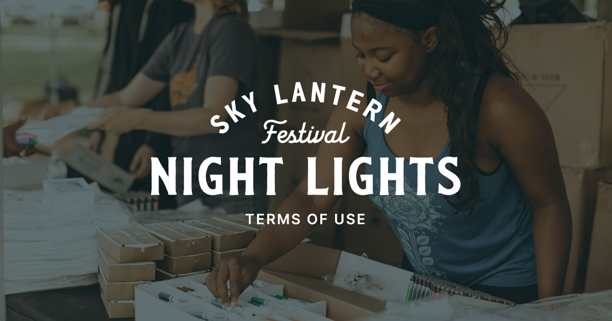 Night Lights Event Terms of Use