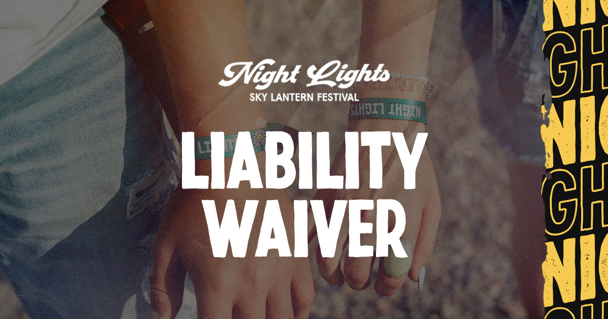 Night Lights Event Event Participant Liability Waiver