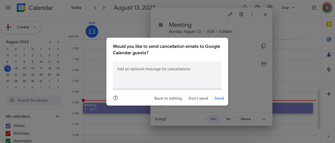 How to Cancel a Google Calendar Event How to Cancel a Google Calendar Event