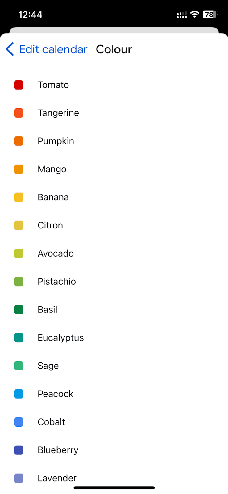 How to Change Google Calendar Colors