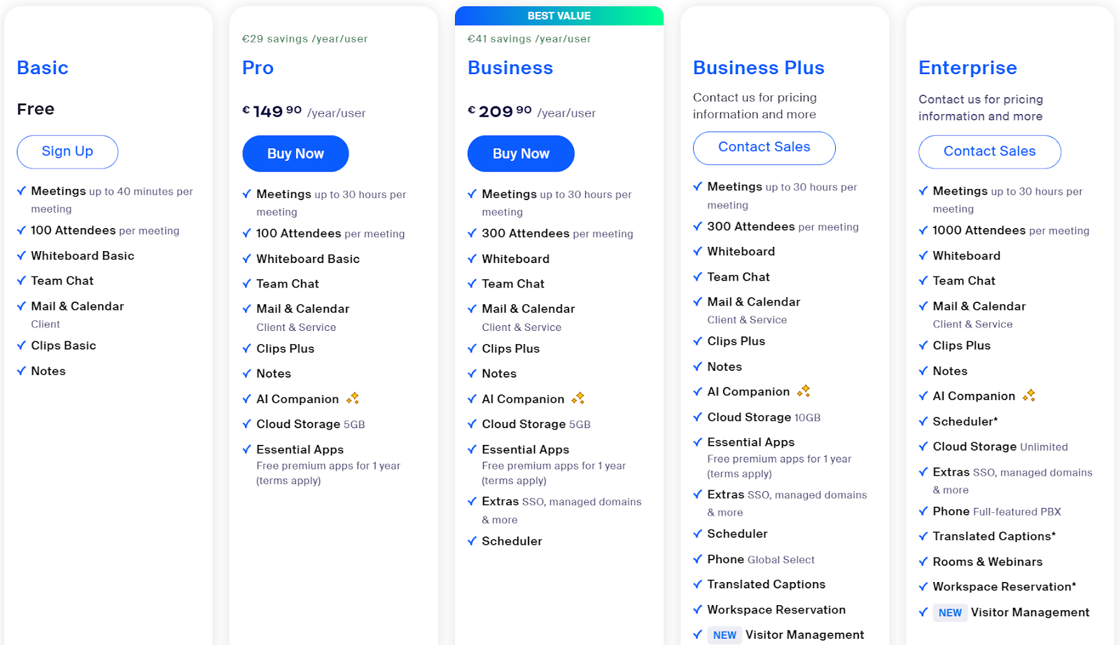 Zoom Pricing