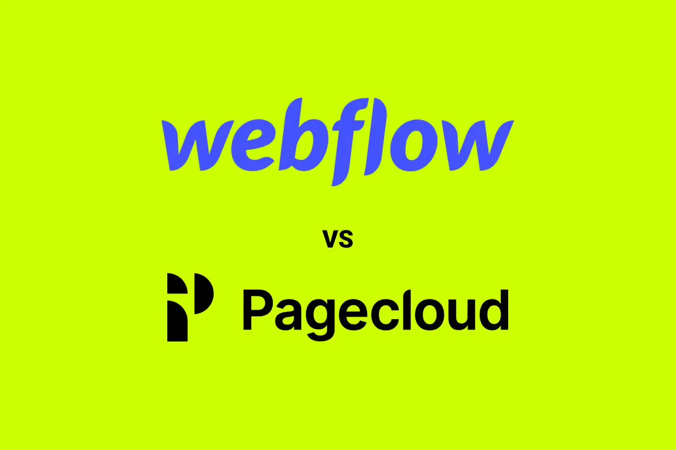 Webflow vs. Pagecloud What’s the difference? Flowout